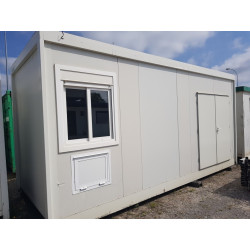 BUNGALOW OCCASION 15 M² AVEC UNE DOUBLE PORTE