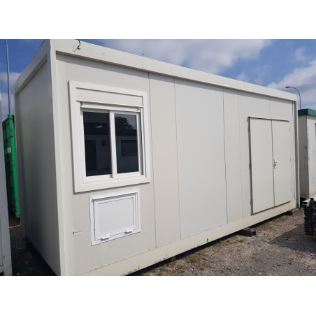 BUNGALOW OCCASION 15 M² AVEC UNE DOUBLE PORTE