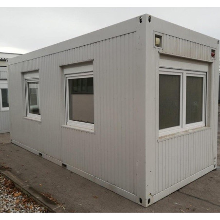 Module container 20’+ 4 Fenêtres + 1 Porte Neuf
