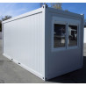 Module 20 Pieds + 3 Fenêtres + 1 Porte + sanitaire Neuf