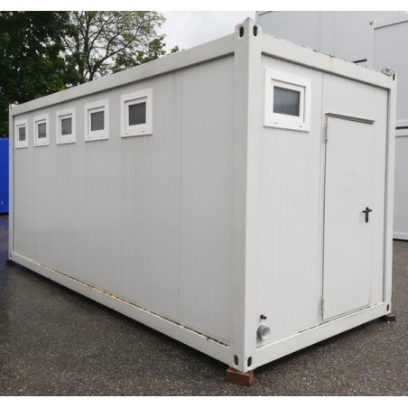 Sanitaire 20'- 5 toilettes dames + 2 lavabos + chaudières 5L - Occasion