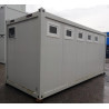 Sanitaire 20'- 5 toilettes dames + 2 lavabos + chaudières 5L - Occasion