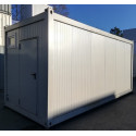 Sanitaire 20' + 5 cabines toilettes + 2 lave-mains + 2 urinoirs - Neuf