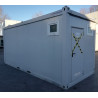 Sanitaire 20'+ 6 cabines de douche + 6 lavabos + chaudière de 400L - Neuf