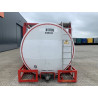 Container citerne 20 pieds 33.966L + 2-comp (26.467L+7.499L) CSC Neuf