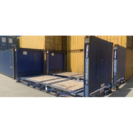 Container 20 Pieds Flat Occasion