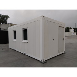 Container 20 Pieds Blanc Bureau Neuf