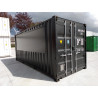 Container Bar Noir De 20 Pieds