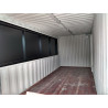 Container Bar Noir De 20 Pieds