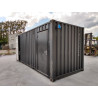 Container Bar Noir De 20 Pieds