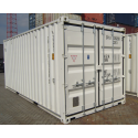 Container Maritime 20 Pieds Blanc Premier Voyage (Neuf)