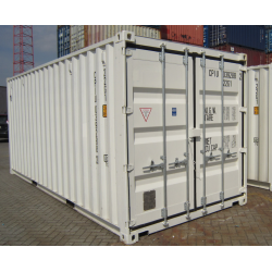 Container Maritime 20 Pieds Blanc Premier Voyage (Neuf)