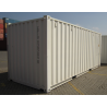 Container Maritime 20 Pieds Blanc Premier Voyage (Neuf)