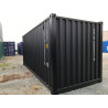 Container Maritime 20 Pieds Noir Premier Voyage (Neuf)