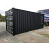 Container Maritime 20 Pieds Noir Premier Voyage (Neuf)