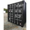 Container Maritime 20 Pieds Noir Premier Voyage (Neuf)