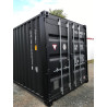 Container Maritime 20 Pieds Noir Premier Voyage (Neuf)