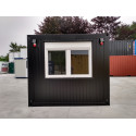Container De Bureau Noir 6 X 3 M