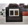 Container De Bureau Noir 6 X 3 M