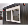 Container De Bureau Noir 6 X 3 M