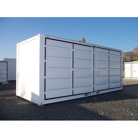 Container de stockage de chantier Open Side Neuf