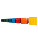 Conteneur Démontable Couleur 2m X 2m Double Porte