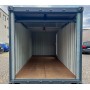 Conteneur Maritime 20' avec Portes Garage Sectionnelles