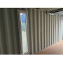 Conteneur Maritime 20' avec Portes Garage Sectionnelles