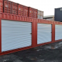 Conteneur 40 pieds avec 3 portes roulantes