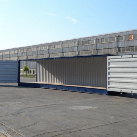 Conteneur 40 Pieds Open Side | Stockage et Transport avec Accès Latéral